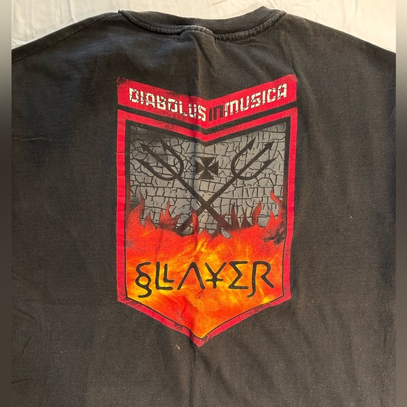 Vintage Slayer Diabolus in Musica 1998 tour tee. Men’s size XL - Picture 2 of 2